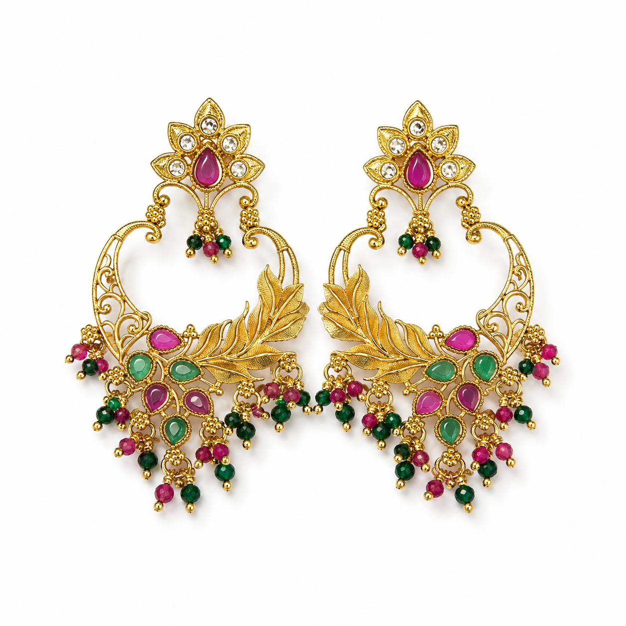 Multicolor Teardrop Earrings for Women
