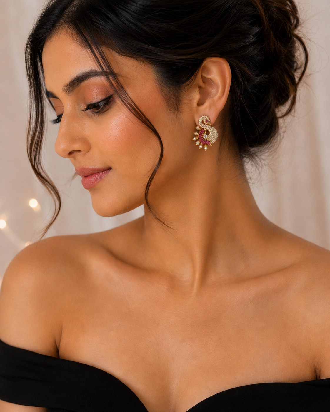 Peacock style Earrings for Women
