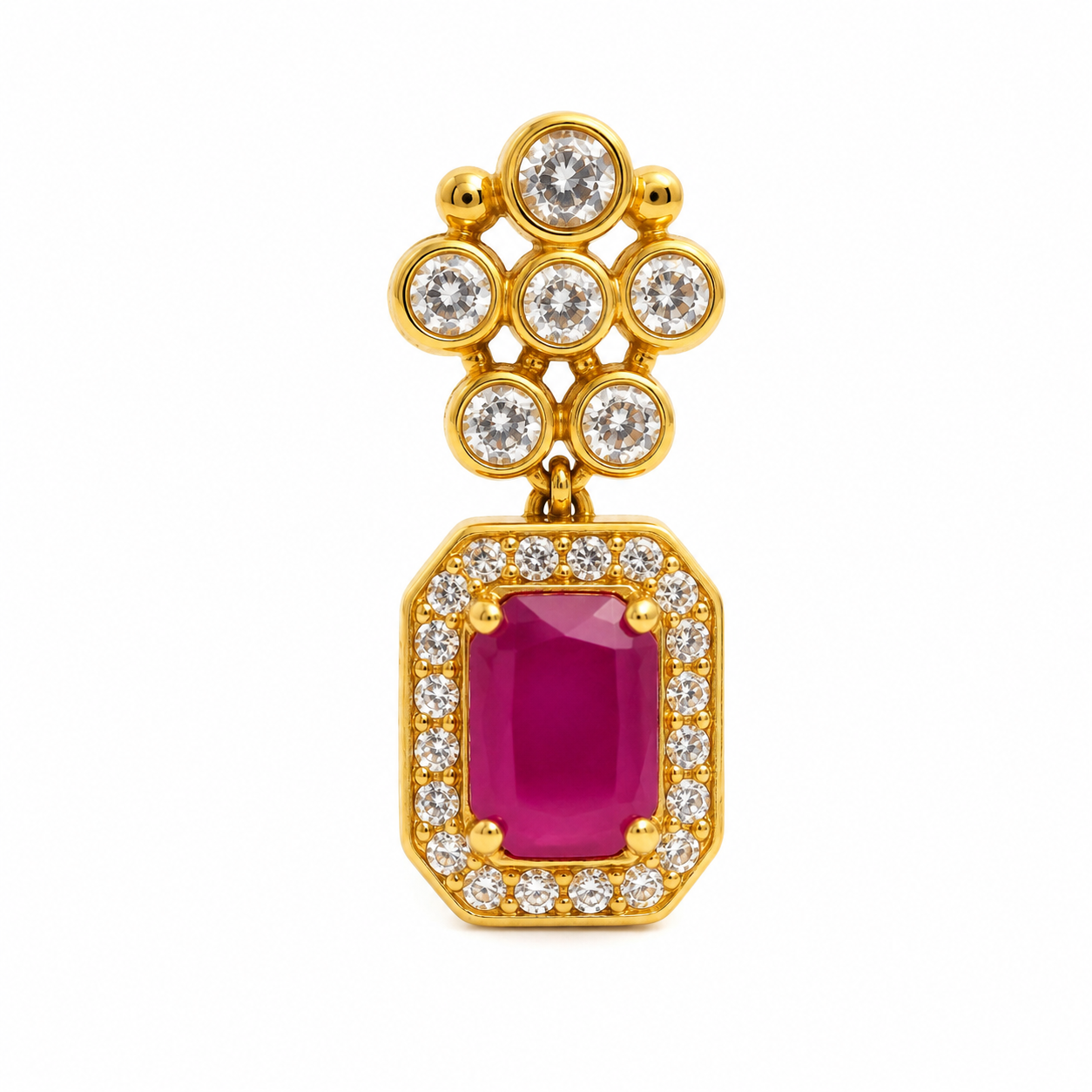 Elegant Multicolor Gemstone Necklace Set with Matching Earrings for Women
