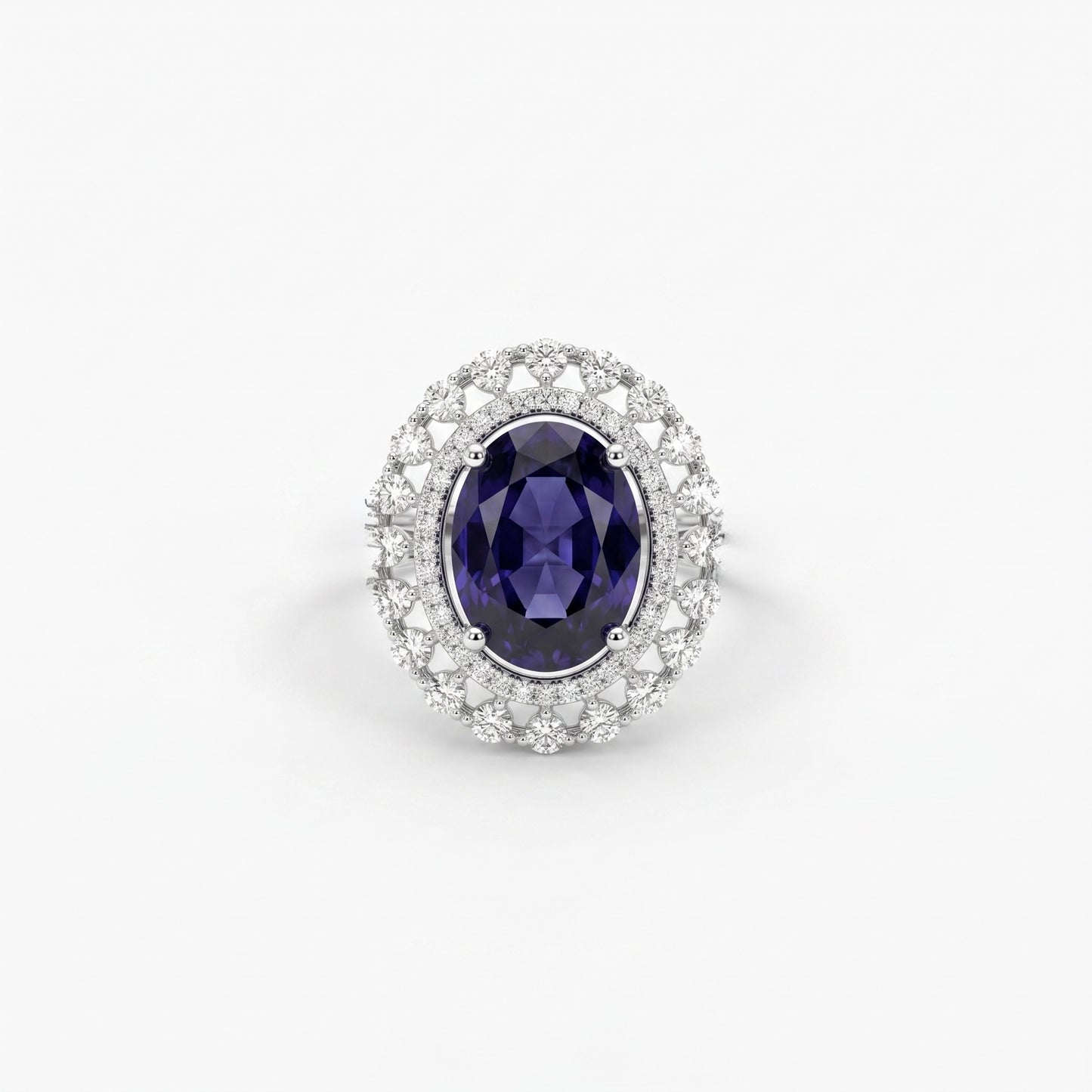 Purple Stud with Single Drop Earrings for Women | Elegant Minimal Party Jewelry